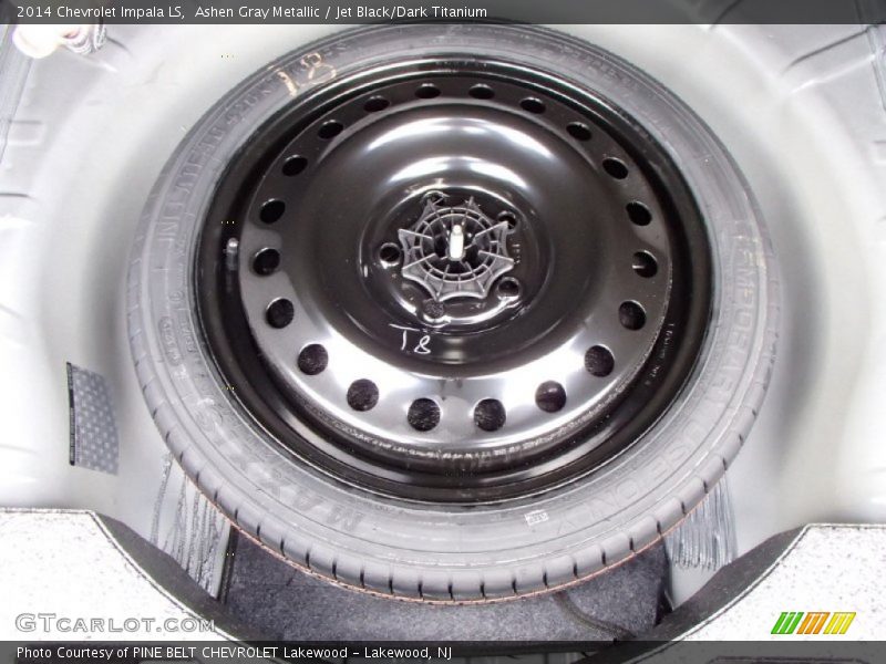 Ashen Gray Metallic / Jet Black/Dark Titanium 2014 Chevrolet Impala LS