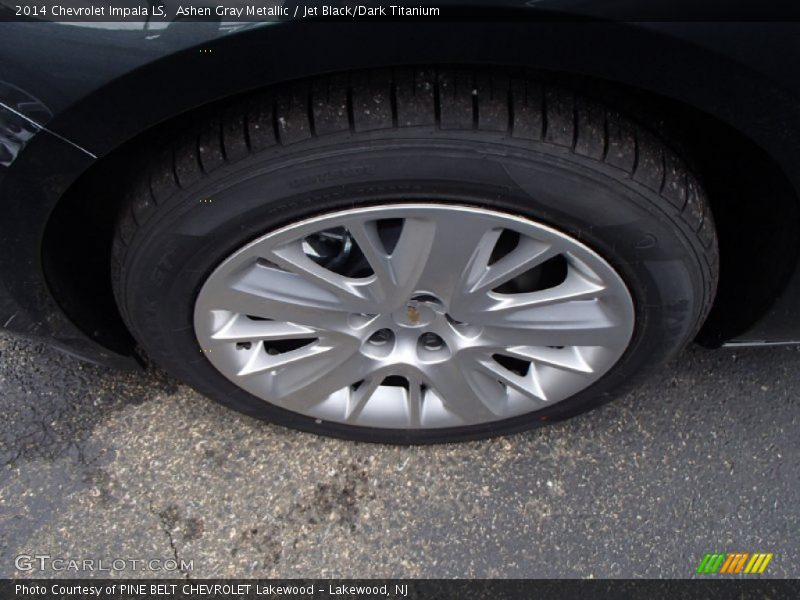 Ashen Gray Metallic / Jet Black/Dark Titanium 2014 Chevrolet Impala LS
