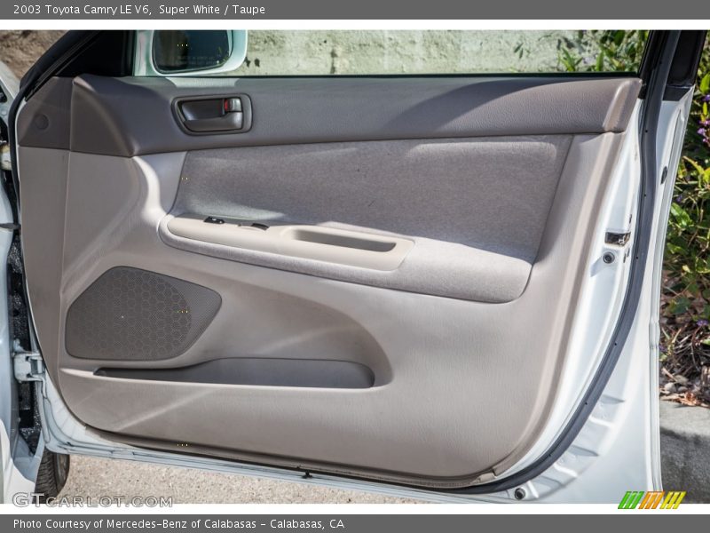 Door Panel of 2003 Camry LE V6