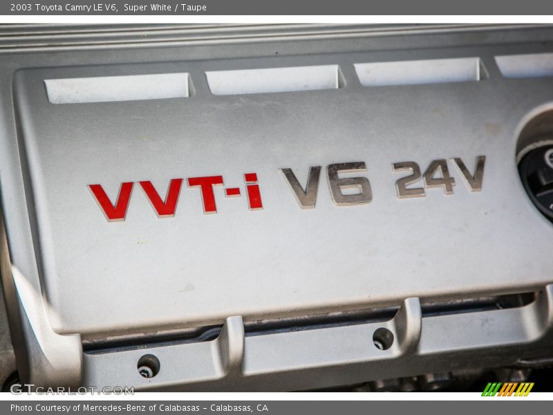  2003 Camry LE V6 Logo