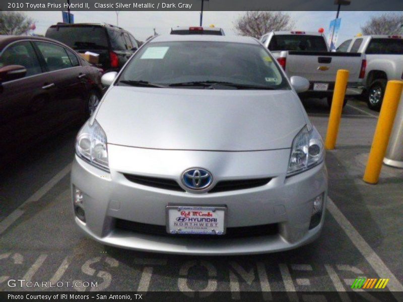 Classic Silver Metallic / Dark Gray 2010 Toyota Prius Hybrid II