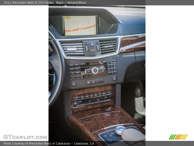 Black / Almond/Black 2011 Mercedes-Benz E 350 Sedan