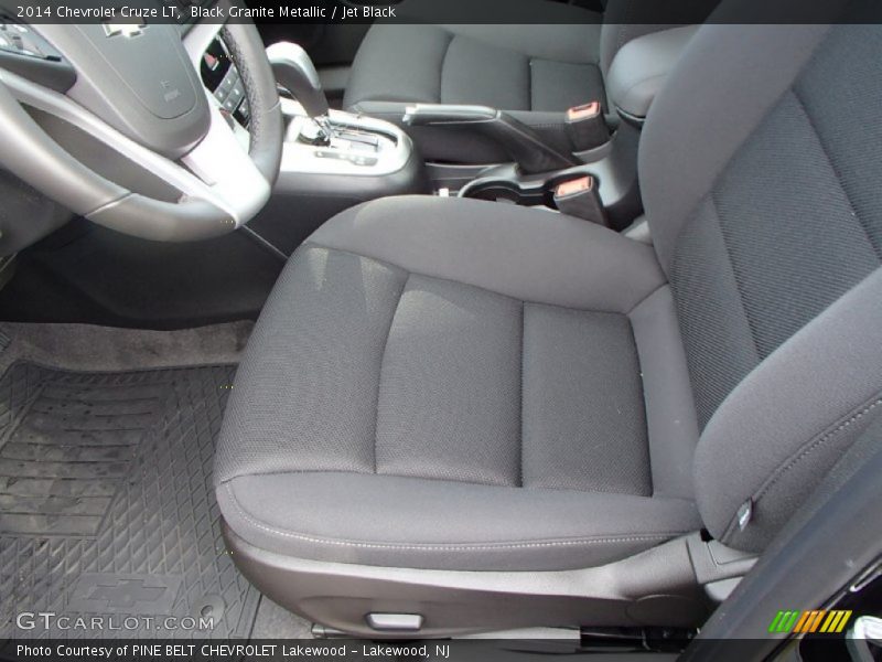 Black Granite Metallic / Jet Black 2014 Chevrolet Cruze LT