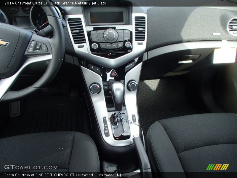 Black Granite Metallic / Jet Black 2014 Chevrolet Cruze LT