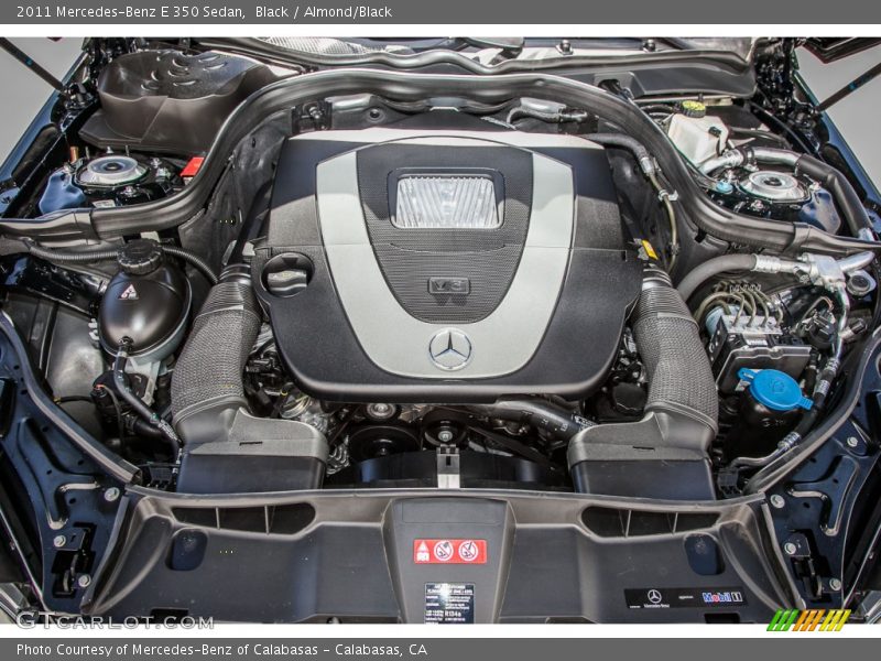Black / Almond/Black 2011 Mercedes-Benz E 350 Sedan