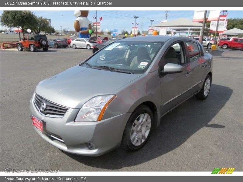 Magnetic Gray Metallic / Charcoal 2012 Nissan Sentra 2.0 S