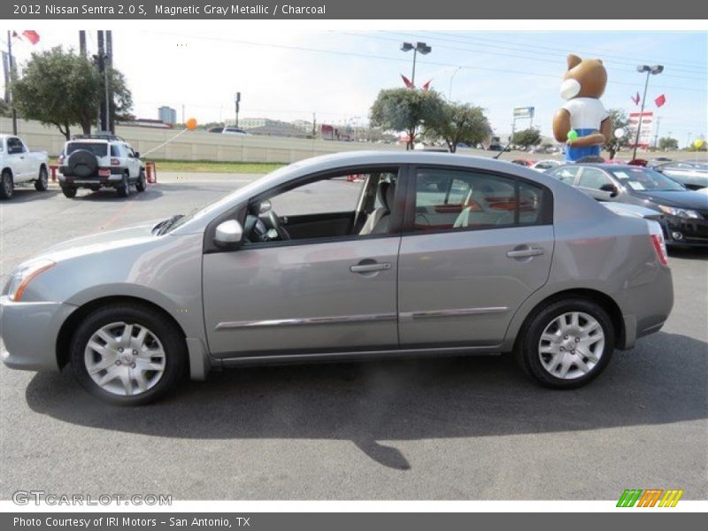 Magnetic Gray Metallic / Charcoal 2012 Nissan Sentra 2.0 S