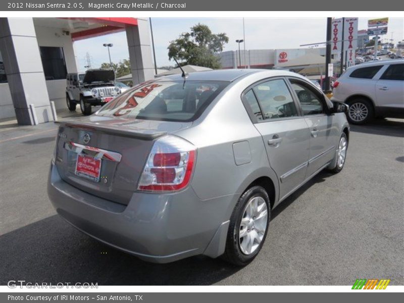 Magnetic Gray Metallic / Charcoal 2012 Nissan Sentra 2.0 S