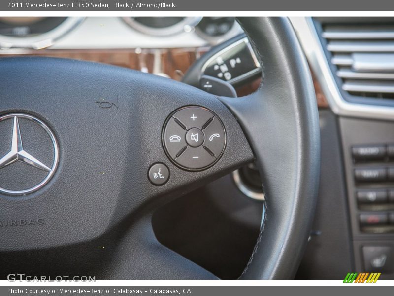 Black / Almond/Black 2011 Mercedes-Benz E 350 Sedan
