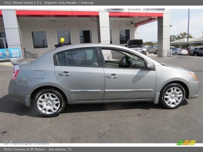 Magnetic Gray Metallic / Charcoal 2012 Nissan Sentra 2.0 S