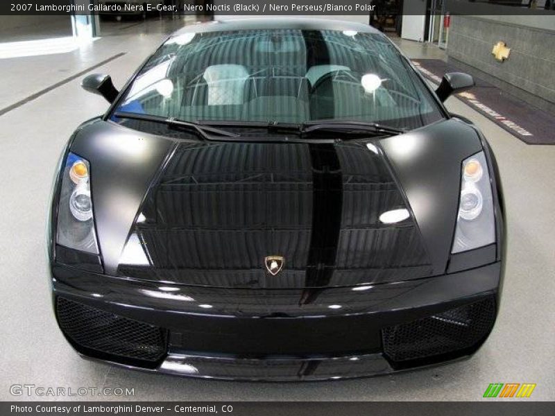 Nero Noctis (Black) / Nero Perseus/Bianco Polar 2007 Lamborghini Gallardo Nera E-Gear