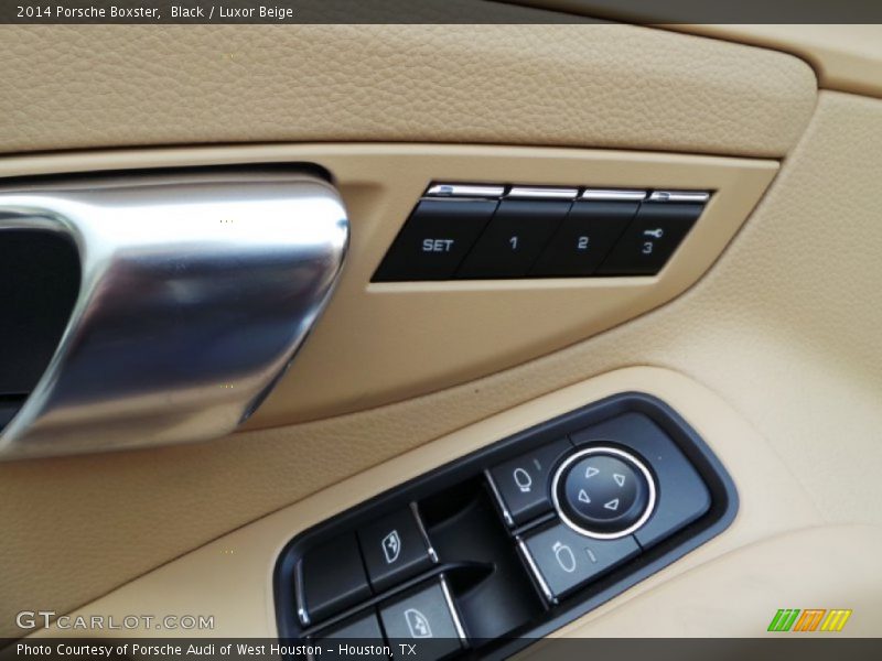 Black / Luxor Beige 2014 Porsche Boxster