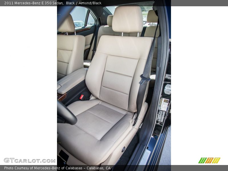 Black / Almond/Black 2011 Mercedes-Benz E 350 Sedan