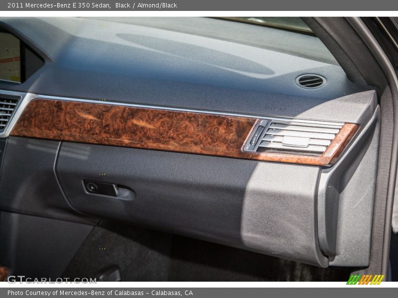Black / Almond/Black 2011 Mercedes-Benz E 350 Sedan