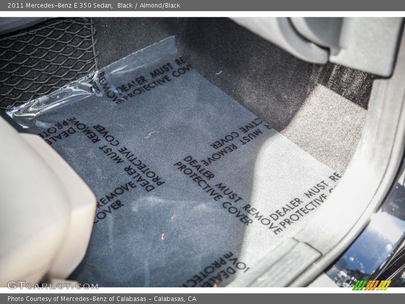 Black / Almond/Black 2011 Mercedes-Benz E 350 Sedan