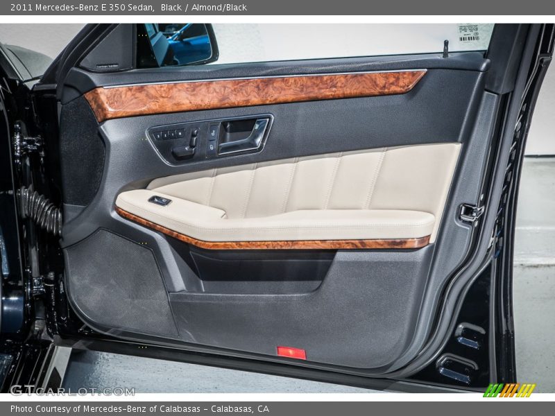 Black / Almond/Black 2011 Mercedes-Benz E 350 Sedan