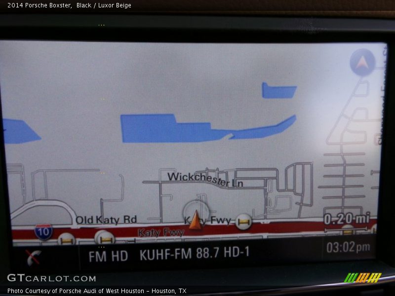 Black / Luxor Beige 2014 Porsche Boxster