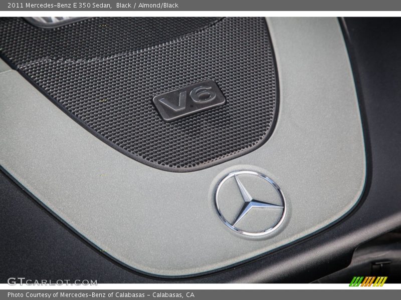 Black / Almond/Black 2011 Mercedes-Benz E 350 Sedan