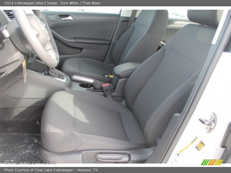 Pure White / Titan Black 2014 Volkswagen Jetta S Sedan