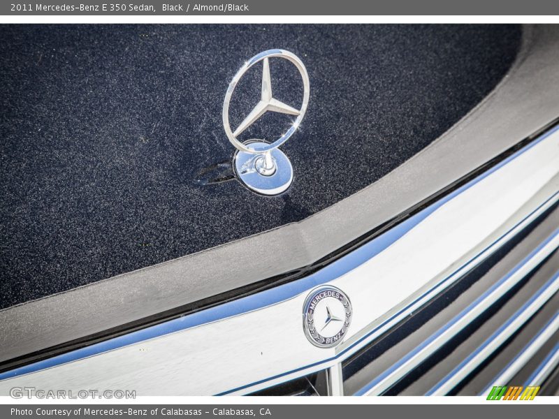 Black / Almond/Black 2011 Mercedes-Benz E 350 Sedan