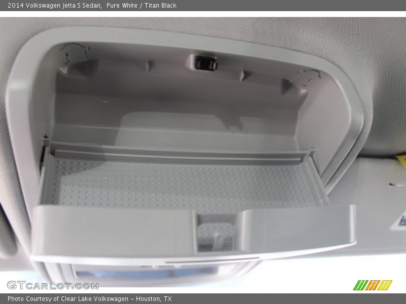 Pure White / Titan Black 2014 Volkswagen Jetta S Sedan