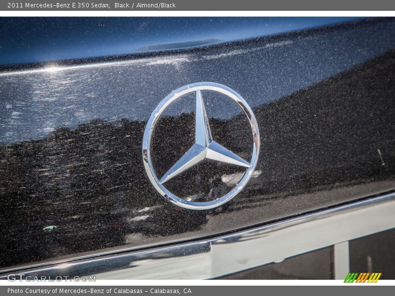 Black / Almond/Black 2011 Mercedes-Benz E 350 Sedan
