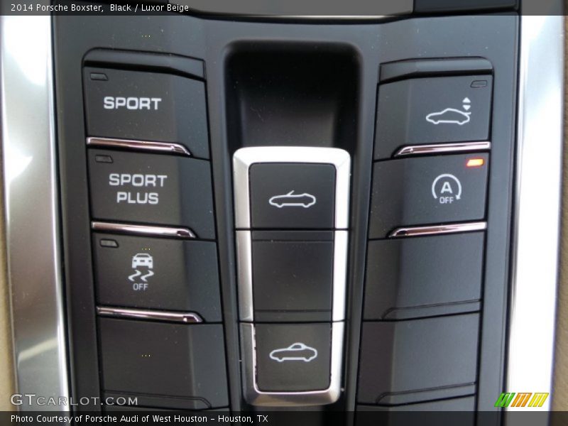 Black / Luxor Beige 2014 Porsche Boxster