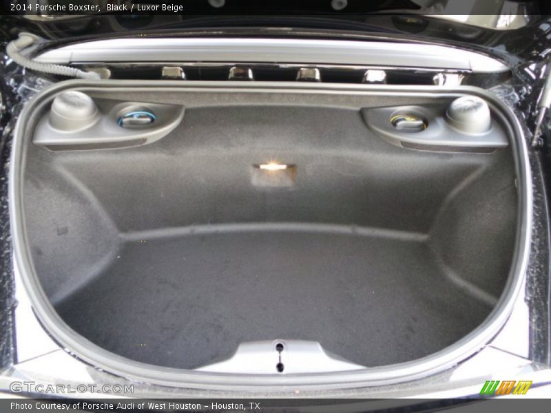 Black / Luxor Beige 2014 Porsche Boxster