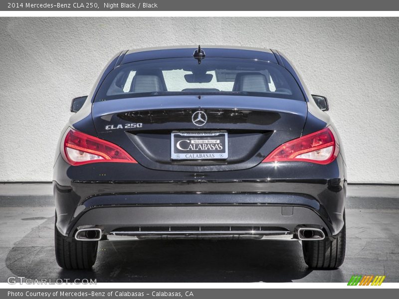 Night Black / Black 2014 Mercedes-Benz CLA 250