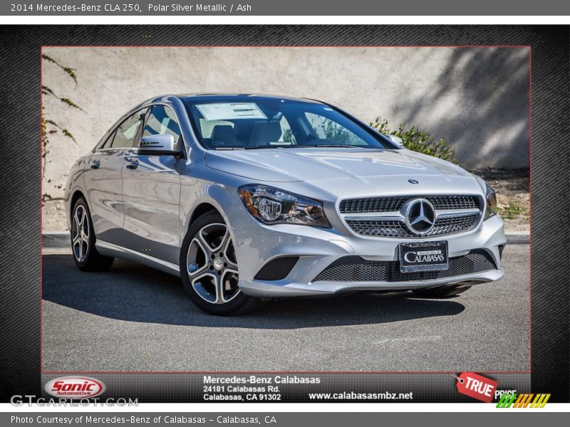 Polar Silver Metallic / Ash 2014 Mercedes-Benz CLA 250