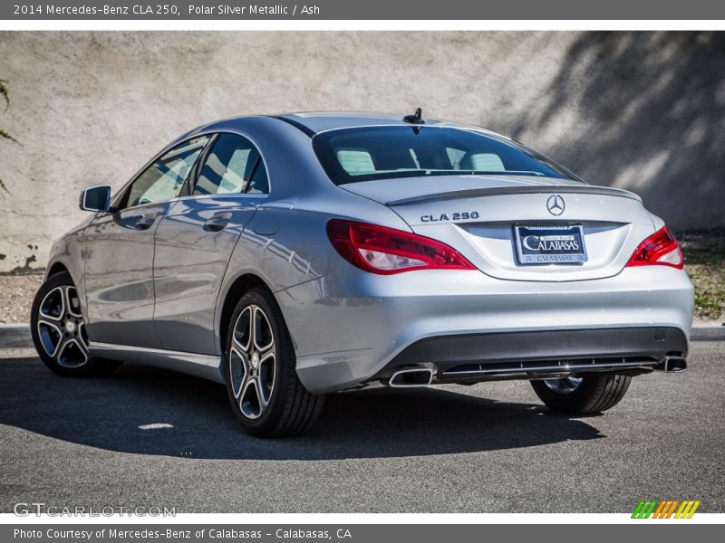 Polar Silver Metallic / Ash 2014 Mercedes-Benz CLA 250