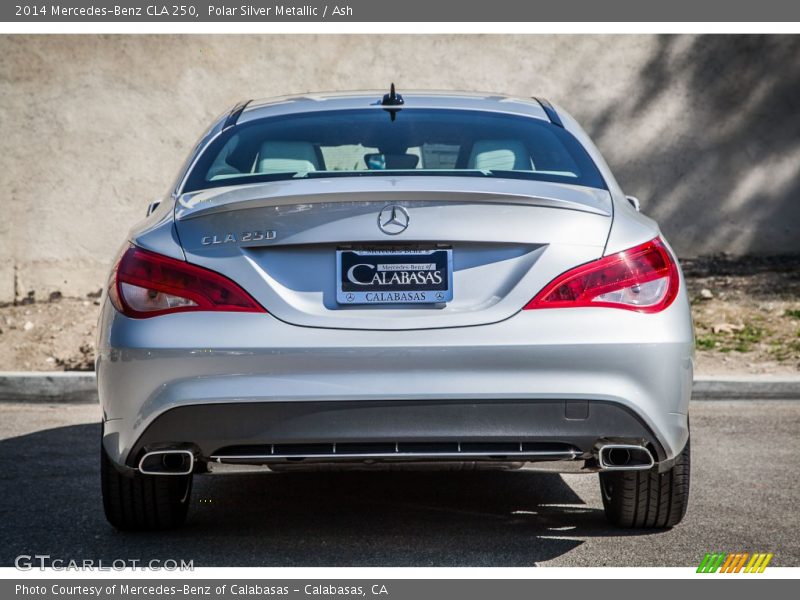 Polar Silver Metallic / Ash 2014 Mercedes-Benz CLA 250