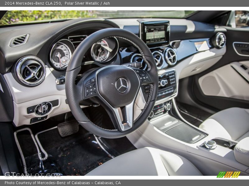 Polar Silver Metallic / Ash 2014 Mercedes-Benz CLA 250
