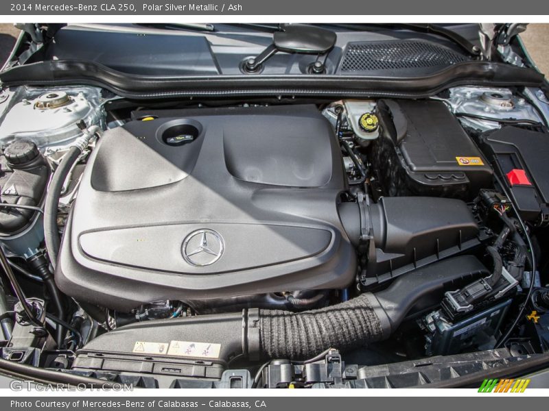 Polar Silver Metallic / Ash 2014 Mercedes-Benz CLA 250