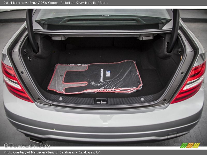 Palladium Silver Metallic / Black 2014 Mercedes-Benz C 250 Coupe
