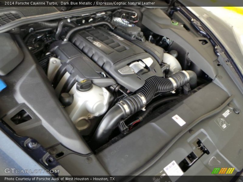  2014 Cayenne Turbo Engine - 4.8 Liter DFI Twin-Turbocharged DOHC 32-Valve VVT V8