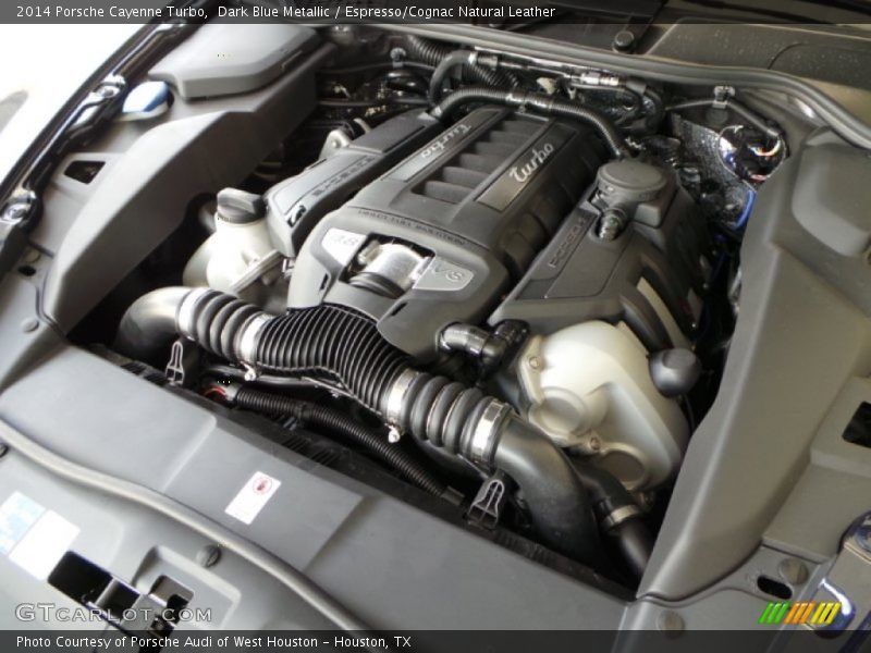  2014 Cayenne Turbo Engine - 4.8 Liter DFI Twin-Turbocharged DOHC 32-Valve VVT V8