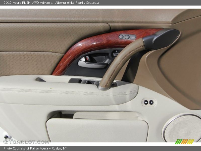 Alberta White Pearl / Seacoast 2012 Acura RL SH-AWD Advance