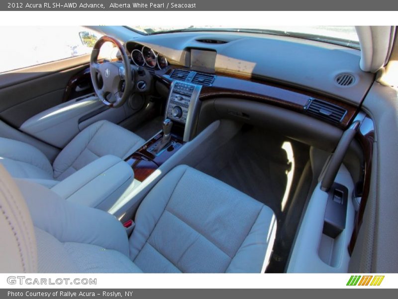 Alberta White Pearl / Seacoast 2012 Acura RL SH-AWD Advance