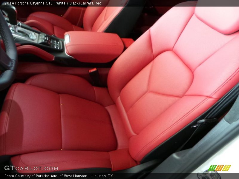 Front Seat of 2014 Cayenne GTS