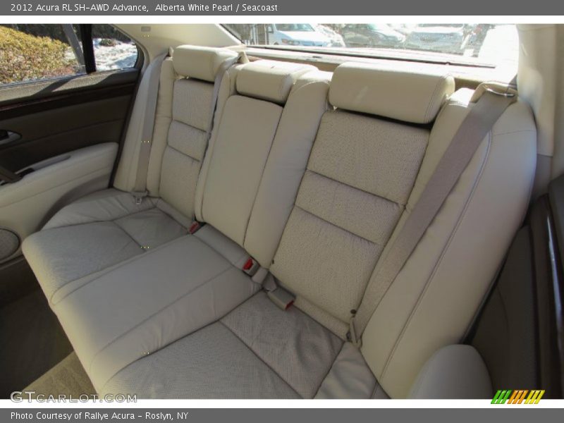 Alberta White Pearl / Seacoast 2012 Acura RL SH-AWD Advance
