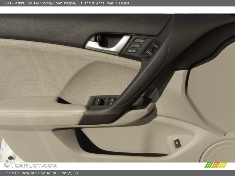 Bellanova White Pearl / Taupe 2012 Acura TSX Technology Sport Wagon