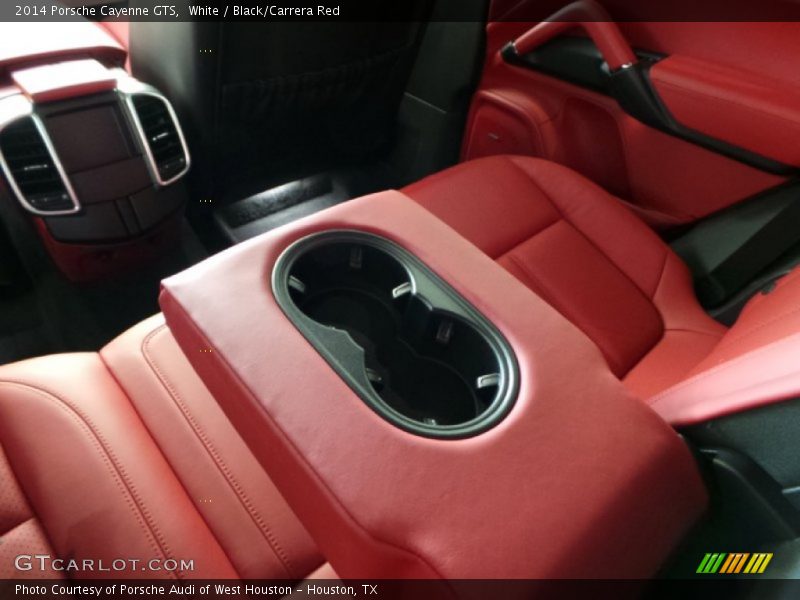 White / Black/Carrera Red 2014 Porsche Cayenne GTS