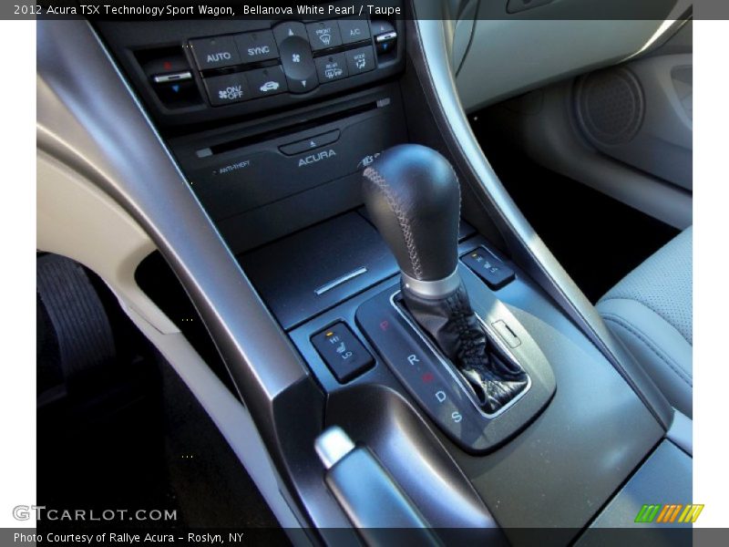 Bellanova White Pearl / Taupe 2012 Acura TSX Technology Sport Wagon