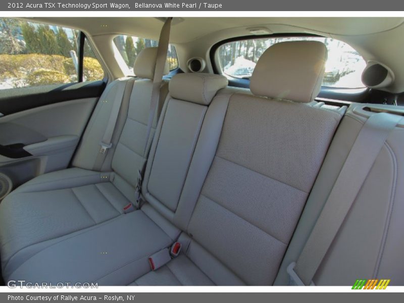 Bellanova White Pearl / Taupe 2012 Acura TSX Technology Sport Wagon
