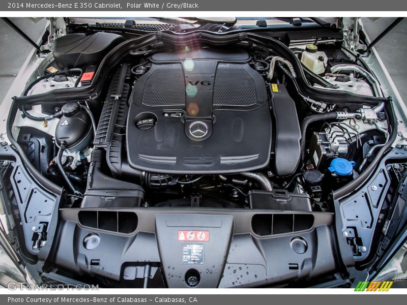 Polar White / Grey/Black 2014 Mercedes-Benz E 350 Cabriolet