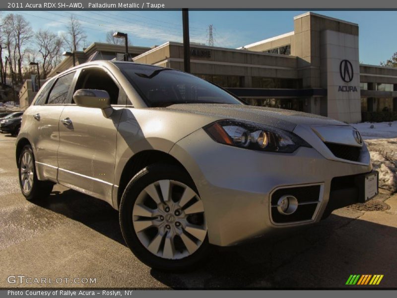 Palladium Metallic / Taupe 2011 Acura RDX SH-AWD
