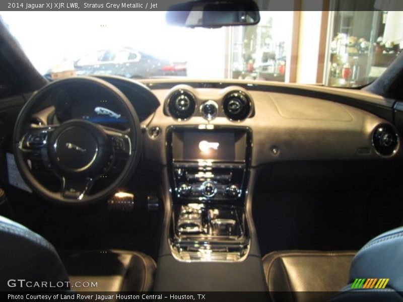 Stratus Grey Metallic / Jet 2014 Jaguar XJ XJR LWB