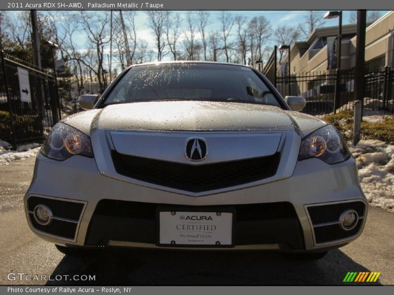 Palladium Metallic / Taupe 2011 Acura RDX SH-AWD