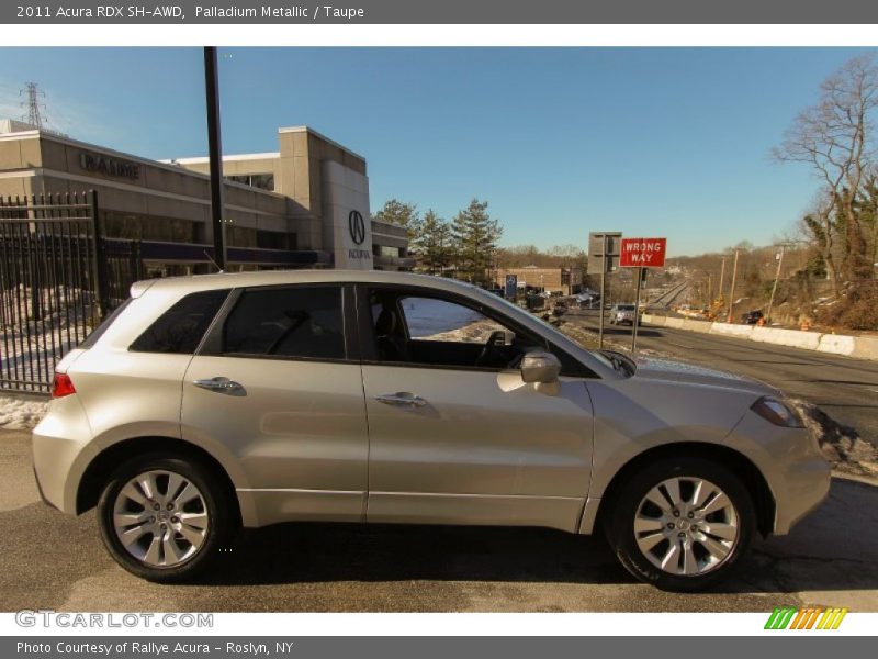 Palladium Metallic / Taupe 2011 Acura RDX SH-AWD